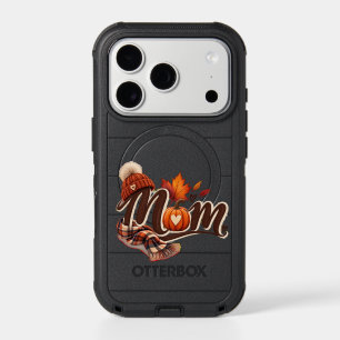 Fall Mom Cozy Autumn Pumpkin Phone Card Holder Sti iPhone 17 Pro Case