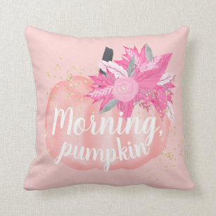 pink pumpkin pillow