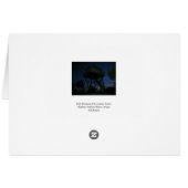 Fall Mountain Fire Lookout Cards (Back Horizontal)