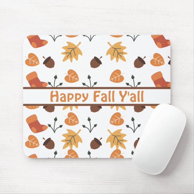 Fall Mouse Pad (With Mouse)