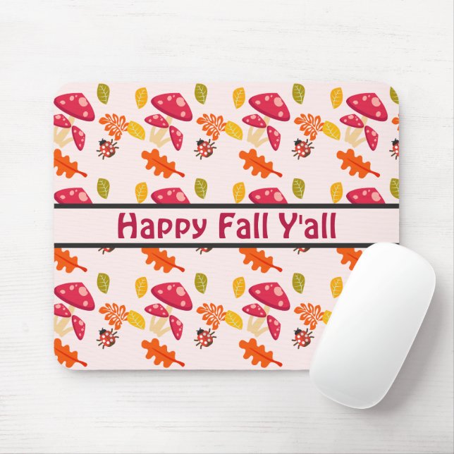 Fall Mouse Pad (With Mouse)