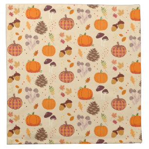 Fall Nature Cloth Napkin