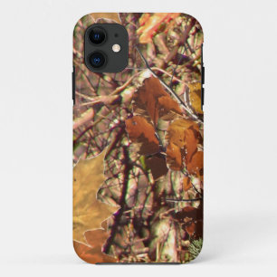 Fall Nature Foliage Camo Camouflage Painting iPhone 11 Case