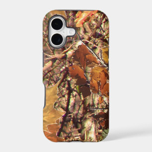 Fall Nature Foliage Camo Camouflage Painting iPhone 17 Case