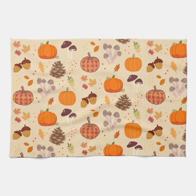  Fall Nature Kitchen Towel (Horizontal)