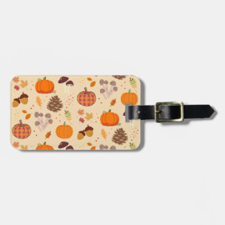 Fall Nature Luggage Tag