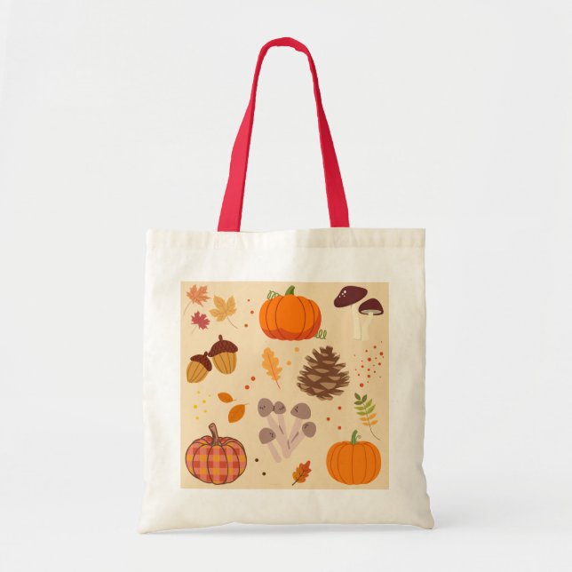 Fall Nature Tote Bag (Front)
