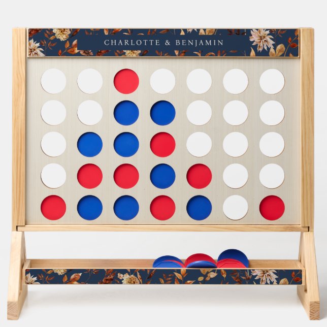 Fall Navy Blue Jumbo Fast Four (Front)