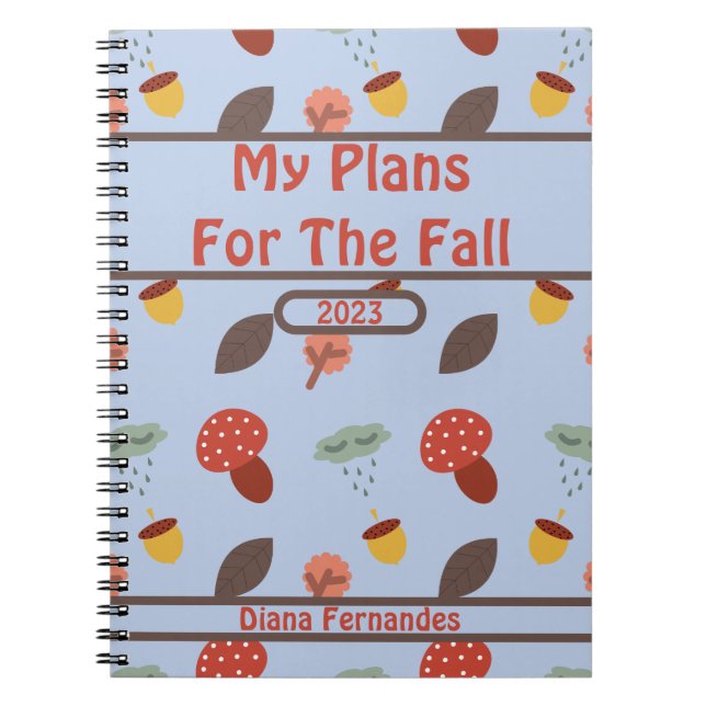 Fall Notebook (Front)