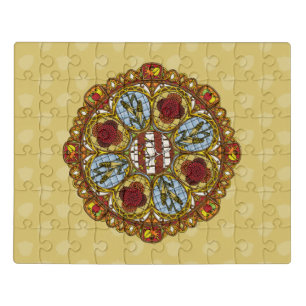 Fall Nouveau Acrylic Puzzle