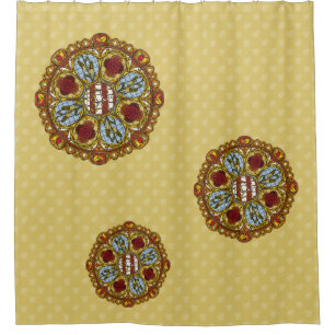 Fall Nouveau Shower Curtain