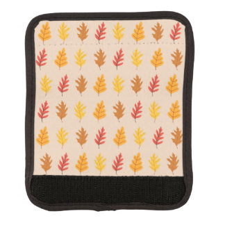 Fall Oak Leaves Luggage Handle Wrap