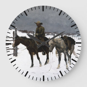 Cheapest Cowboy clock Woodburning