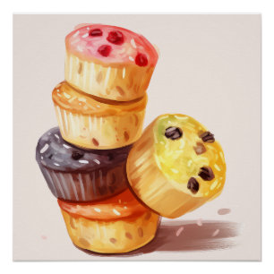 Fall of the Muffin Tower Poster