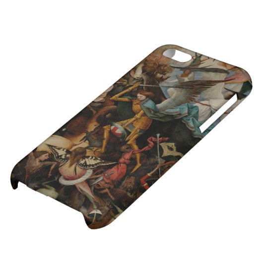 Fall of the Rebel Angels by Pieter Bruegel iPhone Case (Bottom)