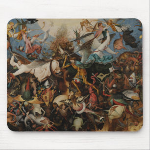 Fall of the Rebel Angels by Pieter Bruegel Mouse Pad