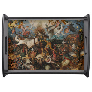 Fall of the Rebel Angels by Pieter Bruegel Serving Tray