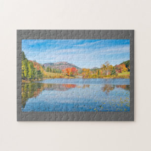Fall on Long Pond Acadia National Park Maine Jigsaw Puzzle
