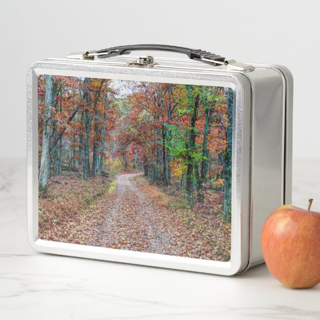 Fall On The Dirt Road new Metal Lunch Box (In Situ)