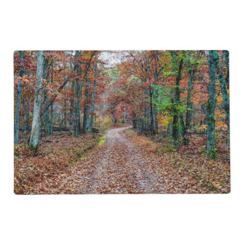 Fall On The Dirt Road new Placemat
