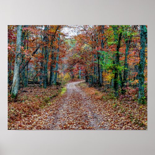Fall On The Dirt Road new Poster