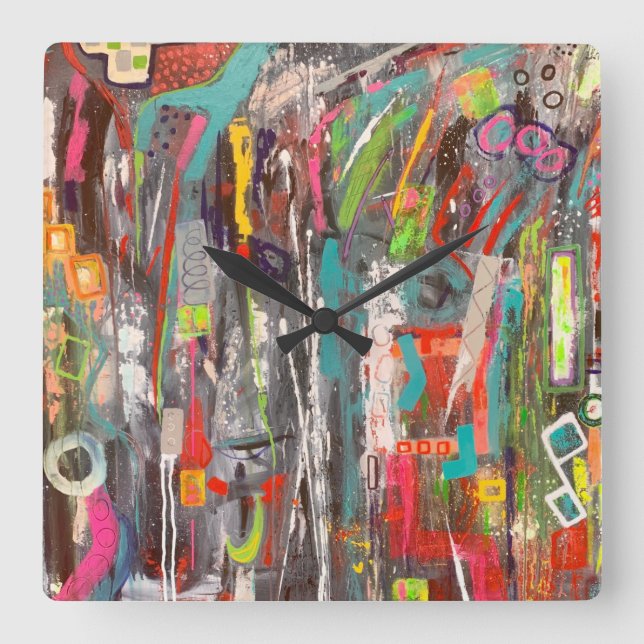 Fall Out Wall Clock (Front)