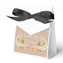 Fall Owl Baby Favor Boxes!