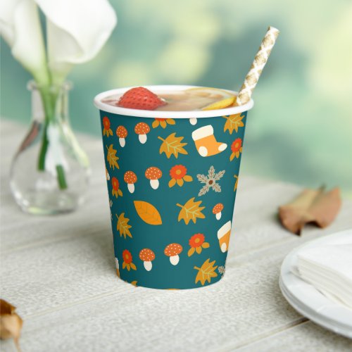 Fall Paper Cups