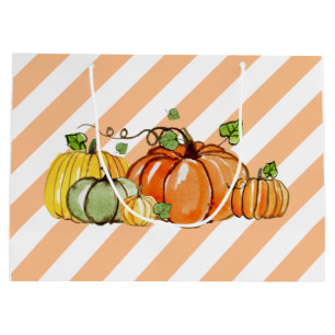 fall party, pumpkin, birthday party Gift Bag