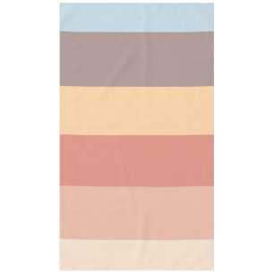 Fall pastel color scheme  tablecloth
