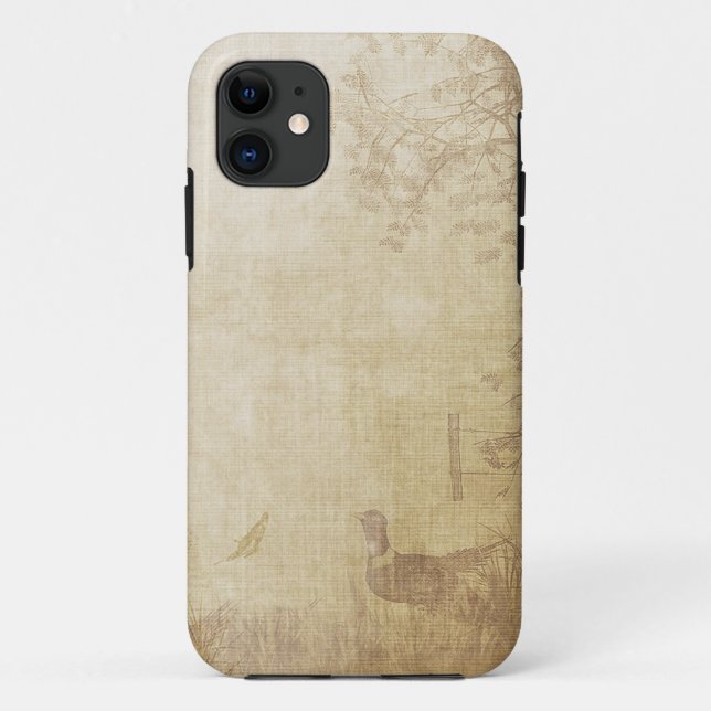 Fall Pheasant Case-Mate iPhone Case (Back)