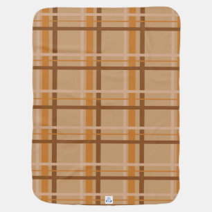 Fall Plaid Baby Blanket