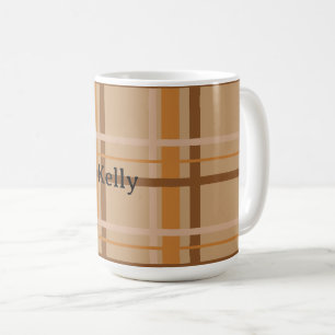 Fall Plaid Coffee Mug