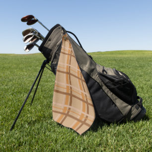 Fall Plaid Golf Towel