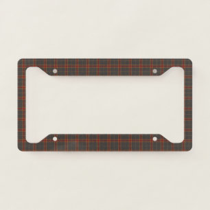 Fall Plaid License Plate Frame