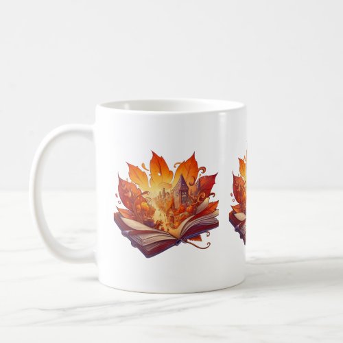Fall Pop Up Book Coffee Mug
