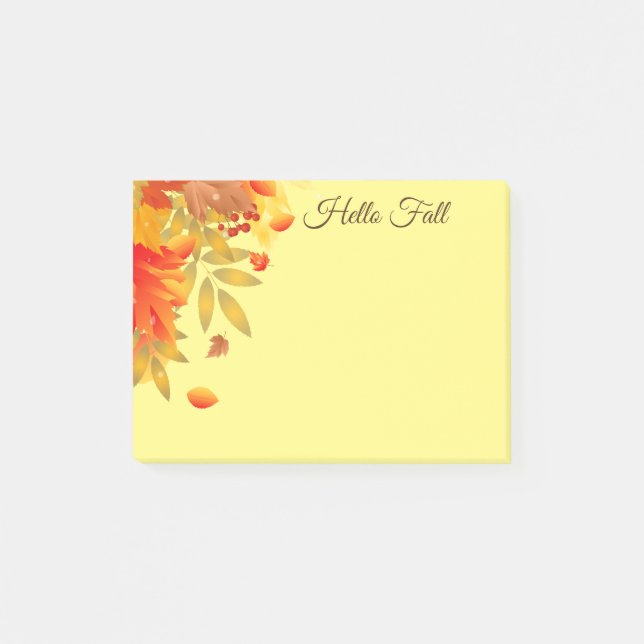Fall Post Notes (Front)