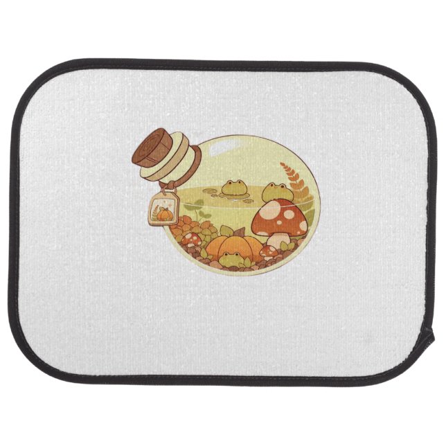 Fall Potion With Froggies Classic Car Floor Mat (Rear)