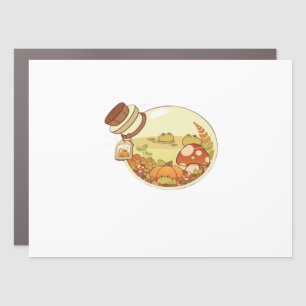 Fall Potion With Froggies Classic Car Magnet