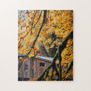 Fall Pretty Landscape Photos USA Contryside Comple Jigsaw Puzzle