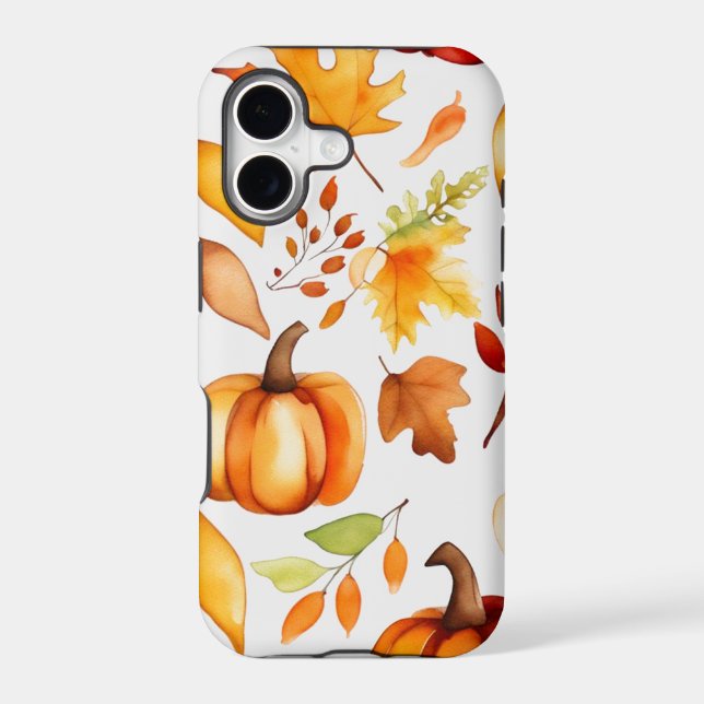 Fall Print Iphone Case (Back)