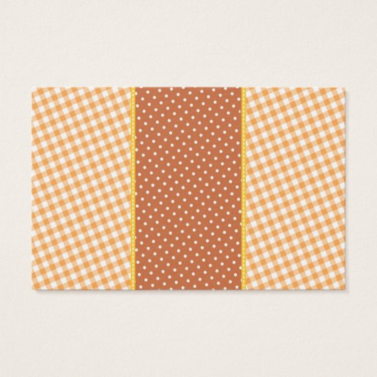 Fall Pumpkin Baby Shower Book Request Card (Back)