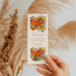 Fall Pumpkin Baby Shower Bookmark Gifts for Guests<br><div class="desc">Little pumpkin baby shower bookmarks add a cozy fall touch to your brunch, thanking guests with sweet seasonal charm. Featuring rustic pumpkins and florals, they’re perfect keepsakes your loved ones can cherish long after the party. Personalize for an extra heartfelt detail.</div>