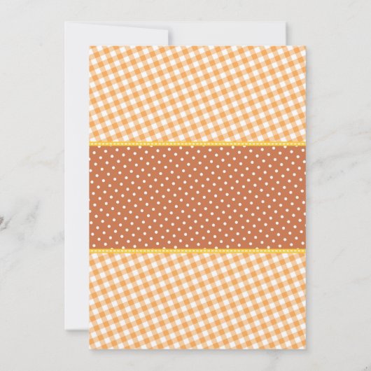 Fall Pumpkin Baby Shower Guess the Price Game Card (Back)