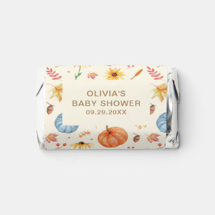 Fall Pumpkin Baby Shower  Hershey's Miniatures