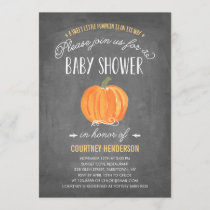 Fall Pumpkin | Baby Shower Invitation