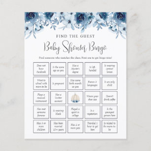 Fall Pumpkin Bingo Guess Who Baby Shower Games