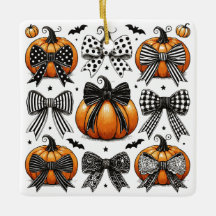 Fall Pumpkin Bow