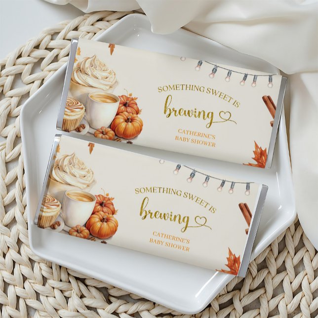 Fall Pumpkin Coffee Brewing Hershey Bar (Creator Uploaded)