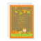 Fall Pumpkin Girl Clothesline Baby Shower Invite